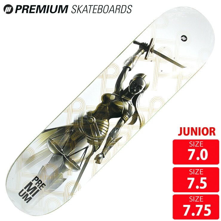 スケボー デッキ プレミアム PREMIUM SHIELD MAIDEN DECK SIZE 7.0-7.75 SKATEBOARD スケートボード 26SS