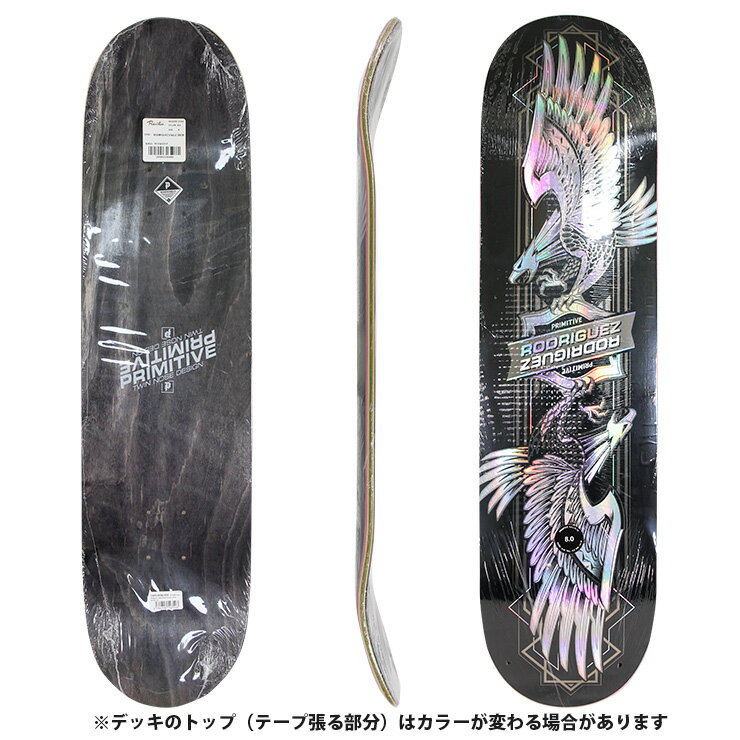 プリミティブ スケボー デッキ PRIMITIVE RODRIGUEZ EAGLE DECK SIZE 8.0 スケート...