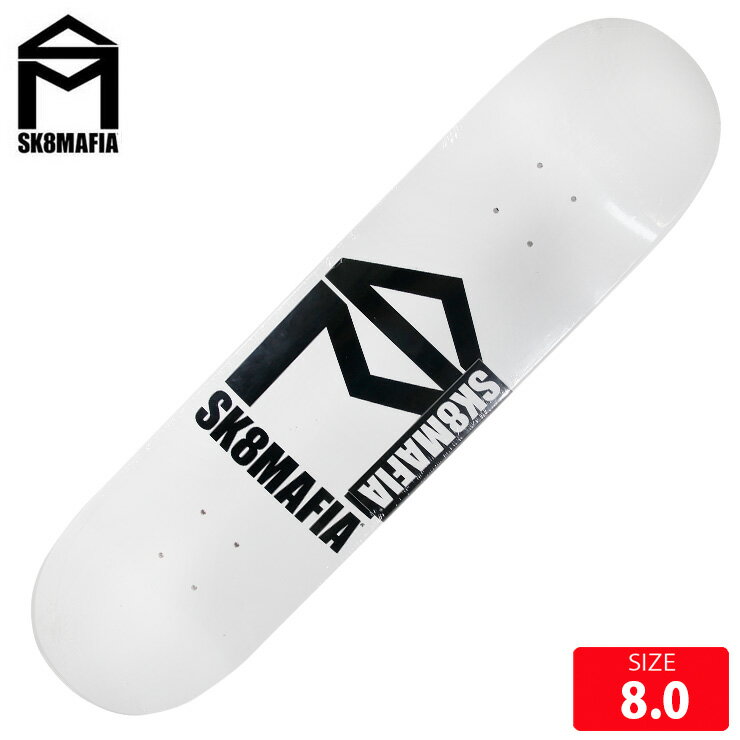 Rakuten - SK8MAFIA スケートマフィア デッキ HOUSE LOGO DIP DECK 8.0 スケートボード スケボー 26SS