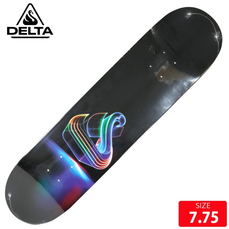 Rakuten - デルタ スケートボード デッキ DELTA 100% SKATEBOARDING PARTY DECK SIZE 7.75 SKATEBOARD 26SS