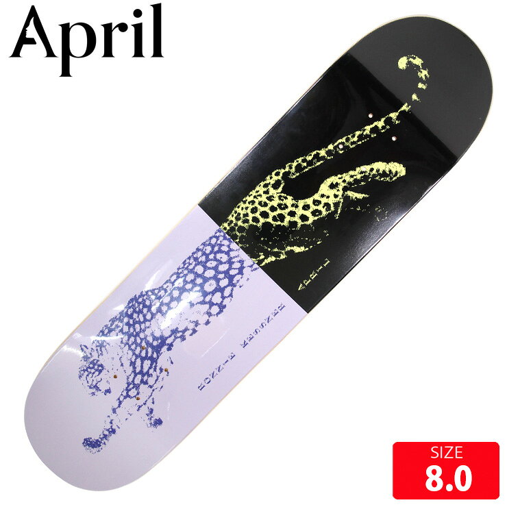 ■BRAND APRIL/エイプリルシェーン・オニールによるデッキカンパニー 堀米優斗などで人気■MODEL:RONNIE KESSNER TWO TONE■SIZE 8.0長さ 80.9cm 幅 20.3cm ノーズ 18.5cm テール 17.6cm ホイルベース 36.2cm選べるグリップテープ付き (PIBULL,JESSUP,MOB)お勧めトラックサイズ：VENTURE 5.2 ,THUNDER 147, INDEPENDENT 139APRIL SKATEBOARDS (エイプリル・スケートボード） シェーン・オニールによるデッキカンパニー、April skateboards。 チームライダーには、SHANE O'NEILLを始め、誰にも止められない勢いでSLS3連覇、東京オリンピック初代金メダリスト、 世界の頂点を目指す堀米雄斗や岸 海、RONNIE KESSNER、NOAH NAYEF、ISH CEPEDA、JOHNNY TANG、DASHAWN JORDAN、OSEF RATLEFF、RAYSSA LEAL など、次世代のテクニカルかつスキルフルな若手達が名を連ねています。