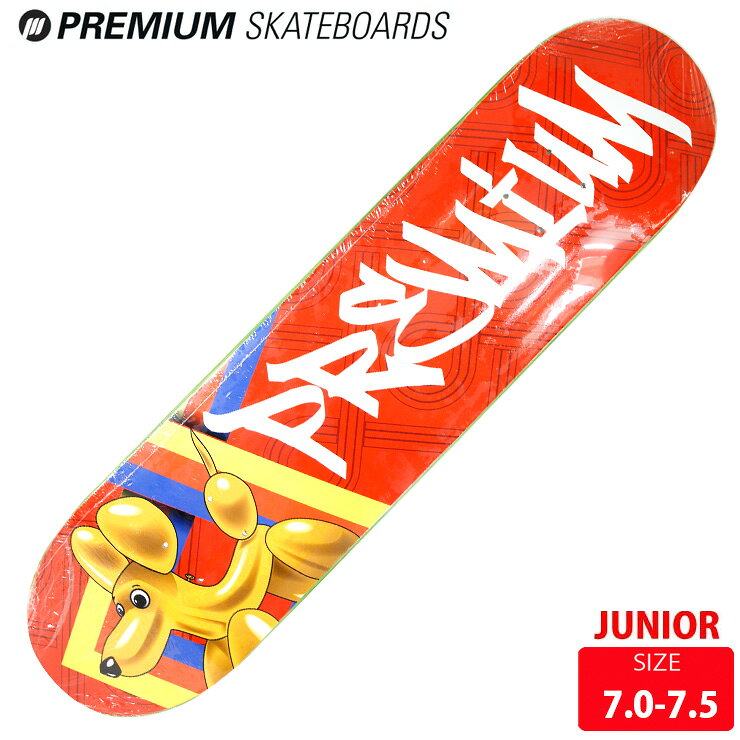 スケボー デッキ プレミアム PREMIUM LOOPY GOLD DOG DECK SIZE 7.0-7.5 SKATEBOARD スケートボード 26SM