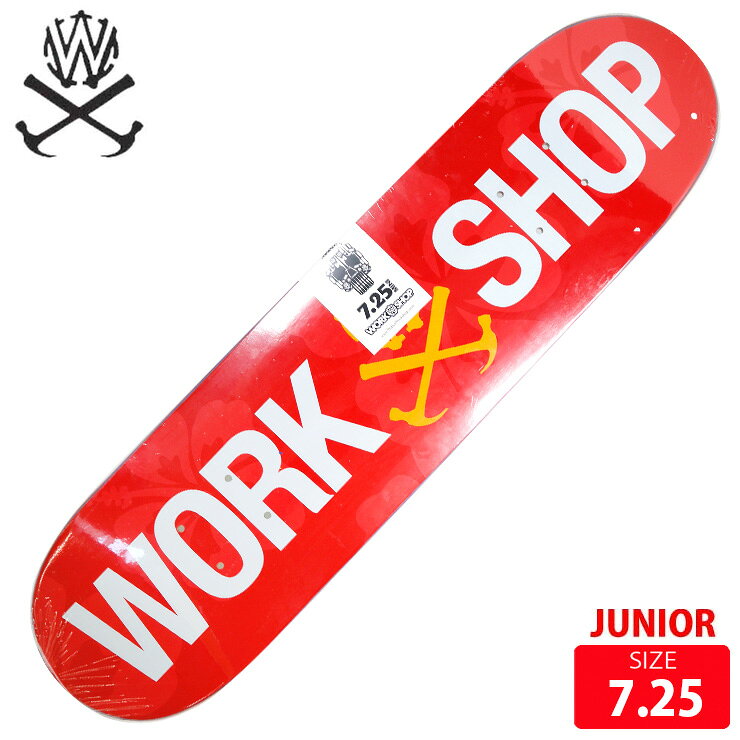 スケボー デッキ ジュニア WILLYS WORK SHOP REDTROPIC MINI DECK SIZE 7.25 SKATEBOARD 26SM スケートボード
