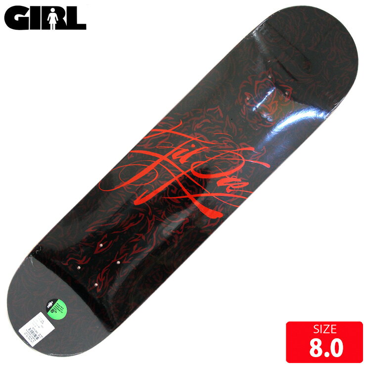 スケボー デッキ GIRL ROSES LIL DRE DECK SIZE 8.0 ガール スケートボード SK8 SKATEBOARD 26FW