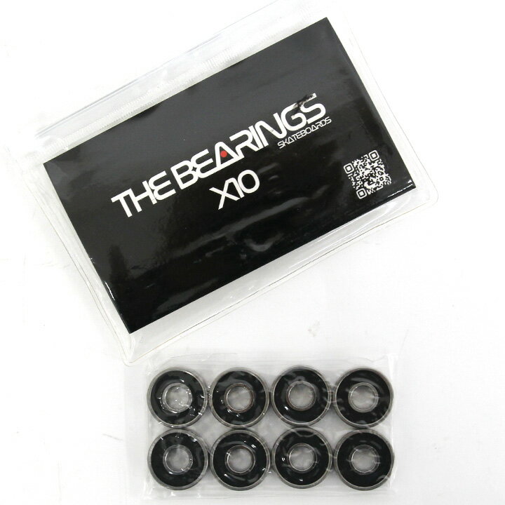 スケボー スケートボード ベアリング THE BEARING ザ ベアリング X10 OIL TYPE【クエストン】