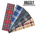 スケボー デッキテープ グリズリー GRIZZLY Plaid OG Bear Griptape グリップテープ スケートボード