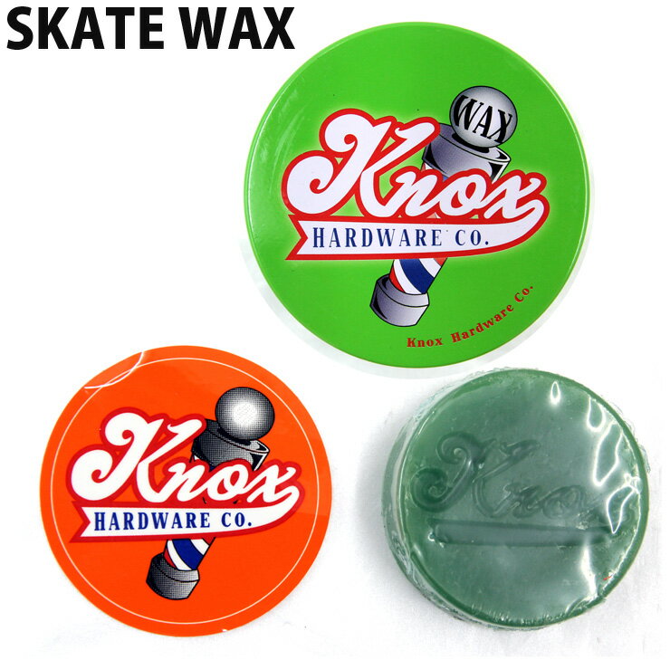 KNOX ノックス CURB WAX スケボーワックス スケートボード スケートボード スケート専用ワックス【クエストン】