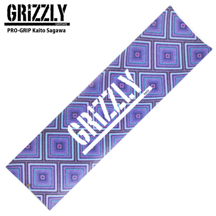 スケボー デッキテープ グリズリー GRIZZLY PRO-GRIP Kaito Sagawa Griptape グリップテープ スケート..