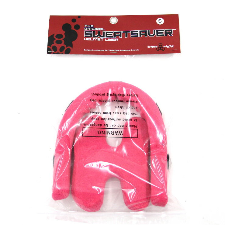 TRIPLE EIGHT �ȥ�ץ� ������ �إ��å��� SWEATSAVER LINER ���ѥ饤�ʡ� PINK �����ܡ� �������ȥܡ��� ����饤����