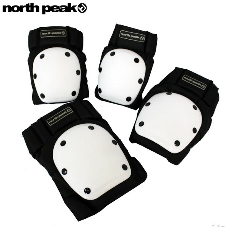 【zs】North peak/ノースピーク PROTECTOR 2点SET NP-2452 BK デッキ スケボー スケートボード ストリート オススメ whe...