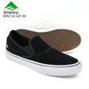 EMERICA GJ WjA Xj[J[ WINO G6 SLIP ON YOUTH BLK/WHITE/GOLD XP[g V[Y