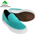 エメリカ スケート キッズ シューズ EMERICA WINO G6 SLIP ON YOUTH AQUA ジュニア スニーカー シューズ 22SM