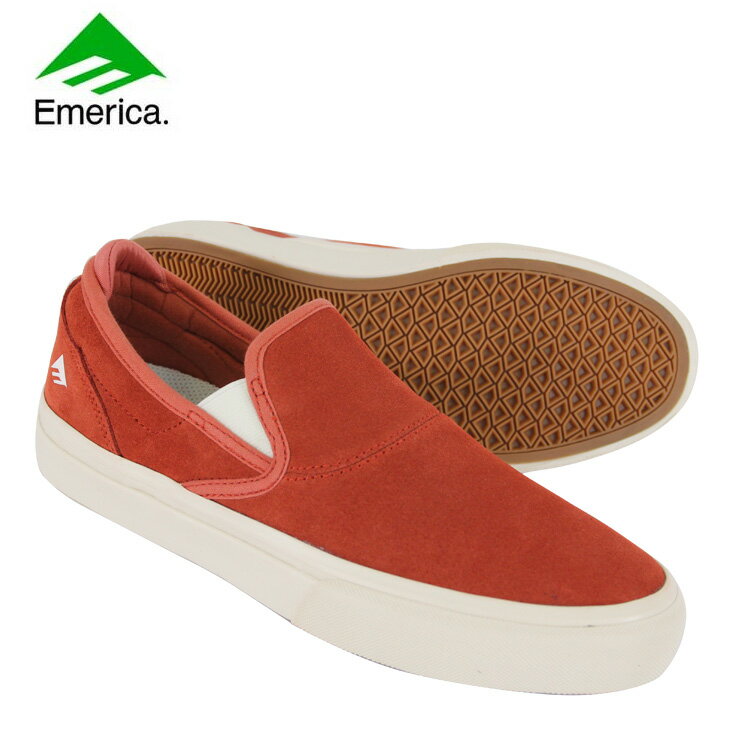 エメリカ スケート シューズ EMERICA WINO G6 SLIP ON BRICK スニーカー シューズ