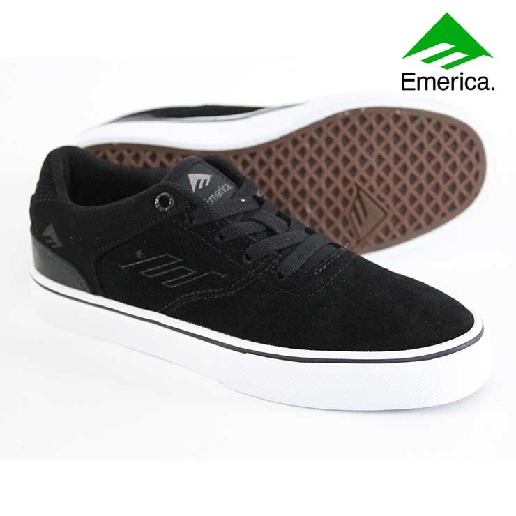 EMERICA エメリカ スニーカー キッズ ジュニア ユース スケボー シューズ 靴 スケシュー LOW VULC YOUTH