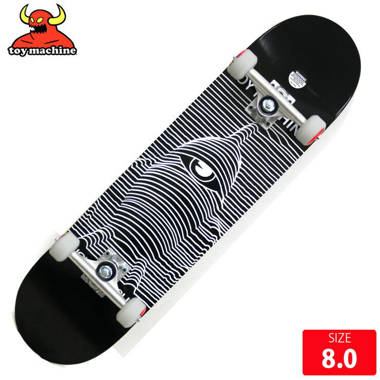 TOYMACHINE トイマシーン コンプリート TOY DIVISION DECK 8.0 スケボー スケートボード 完成品【クエストン】