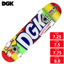 DGK ディージーケー コンプリートデッキ SUGER RUSH COMPLETES SIZE 7.25 7.5 7.75 8.0 SKATEBOARD スケートボード スケボー