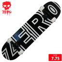 ZERO ゼロ セレクトコンプリート ZERO BOLD CLASSIC #05 DECK SIZE 7.75 デッキ スケボー スケートボード 完成品 ストリ...