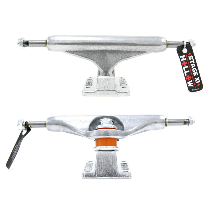 インディートラック チームホロー INDEPENDENT STAGE 11 STD 139 HOLLOW SILVER インデペンデント スケートボード トラック SKATE TRUCK 2