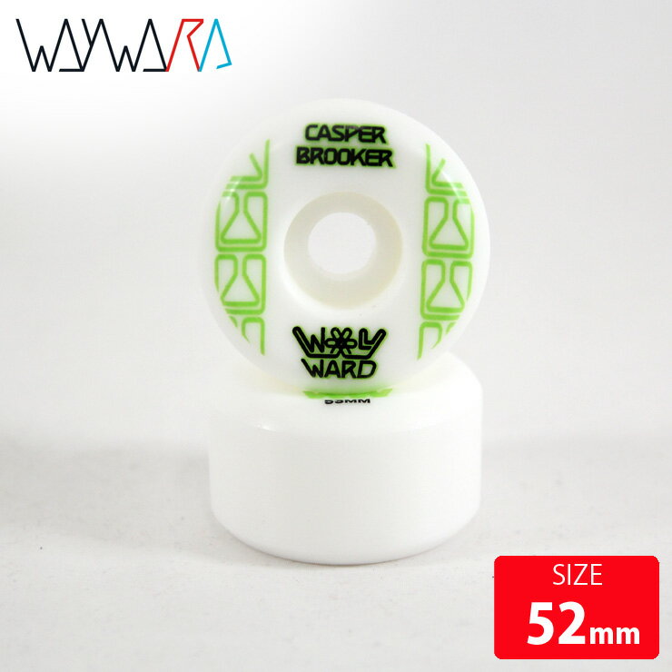スケボーウィール ウェイワード Wayward Wheels CASPER BROOKER 101A FUNNEL 53mm SKATEBOARD スケートボード