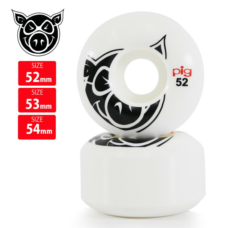 PIG ԥå ȥܡ PIG HEAD NATURAL WHEEL 52mm 53mm 54mm 103A ϡɥ ȥ꡼