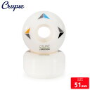 スケートボード クルーピー スケボー ウィール CRUPIE SKATEBOARD WHEEL JBZ Skinny Shape 51mm 101A