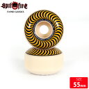 XP{[ EB[ Xsbgt@C[ SPITFIRE WHEEL F4 99D CLASSIC SHAPE YELLOW 55mm XP[g{[h SKATEBOARD