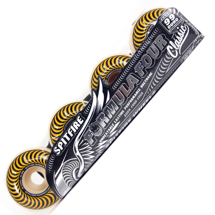 �����ܡ� �������� ���ԥåȥե����䡼 SPITFIRE WHEEL F4 99D CLASSIC SHAPE YELLOW 55mm �������ȥܡ��� SKATEBOARD