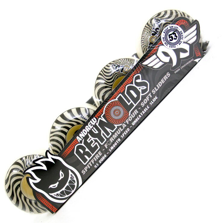 スケボー ウィール スピットファイヤー SPITFIRE WHEEL F4 93D ANDREW REYNOLDS CLASSIC 53mm スケートボード SKATEBOARD 2