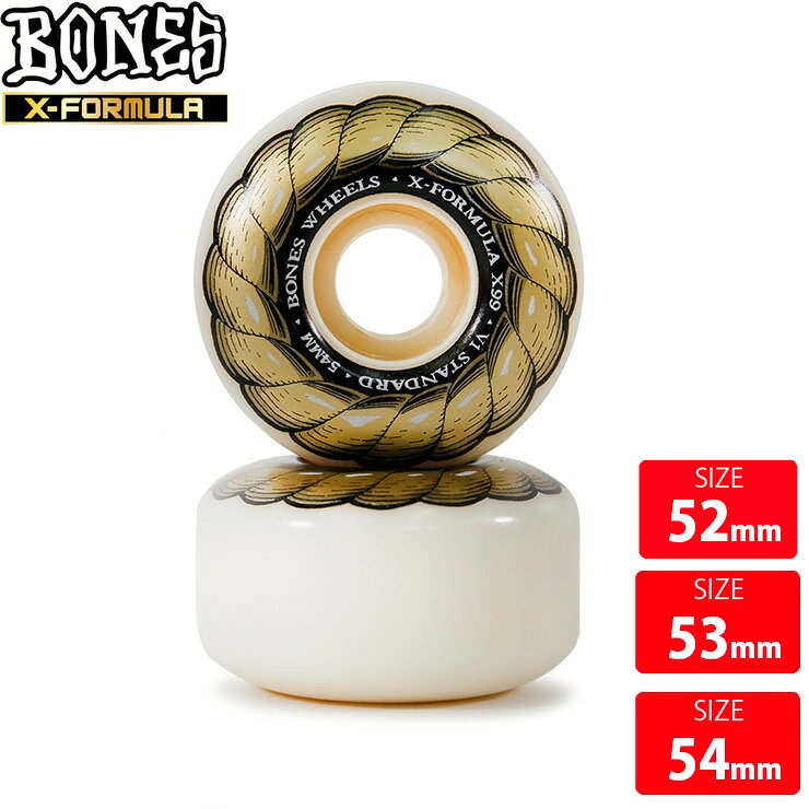 ボーンズ ウィール BONES WHEEL X-FORMULA STANDARD V1 99A 52-54mm SKATEBOARD スケートボード