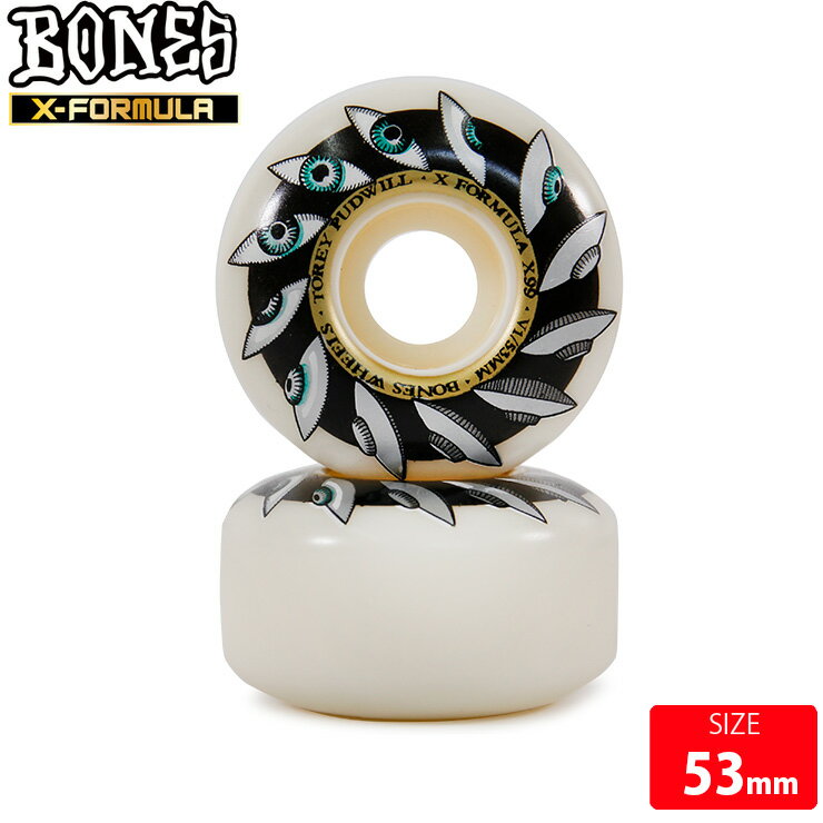 ボーンズ ウィール BONES WHEEL X-FORMULA PUDWILL EYEING SAUSER 99A V1 53mm SKATEBOARD スケートボード
