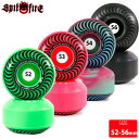 スケボー ウィール スピットファイヤー SPITFIRE WHEEL F4 99D CLASSIC COLOR 52-56mm スケートボード SKATEBOA...