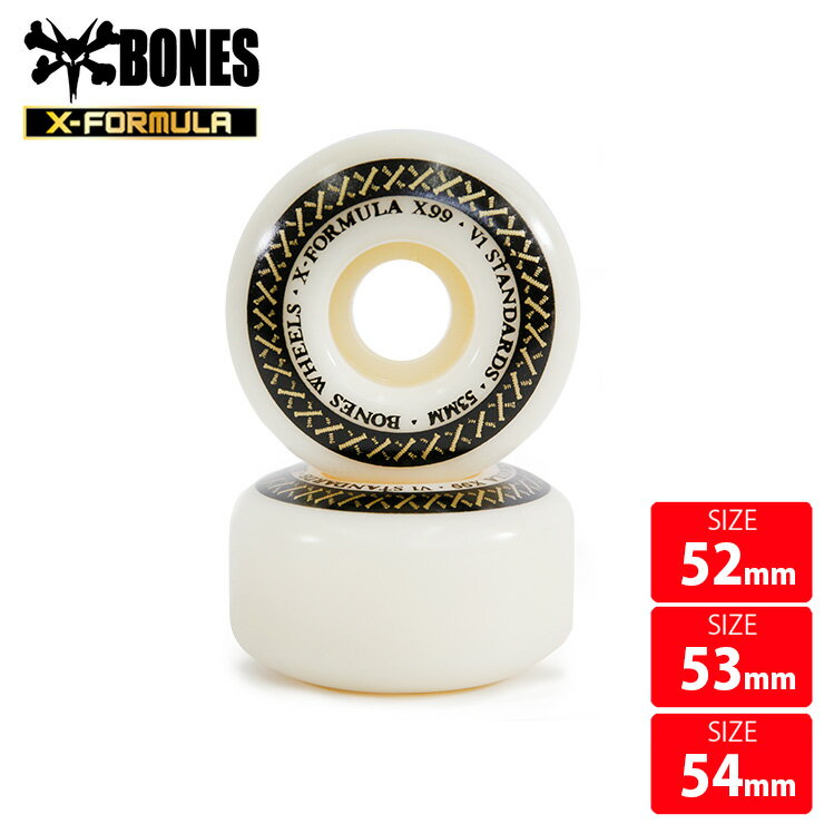 Rakuten - ボーンズ ウィール BONES WHEEL X-FORMULA STANDARD 2026 V1 99A 52-54mm SKATEBOARD スケートボード
