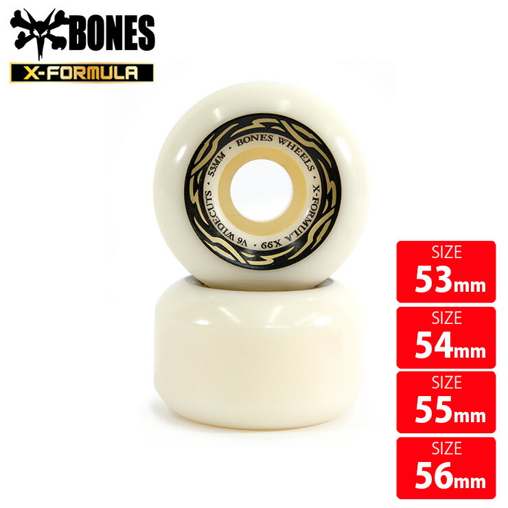 Rakuten - ボーンズ ウィール BONES WHEEL X-FORMULA WIDE CUT 2026 V6 99A 53-56mm SKATEBOARD スケートボード