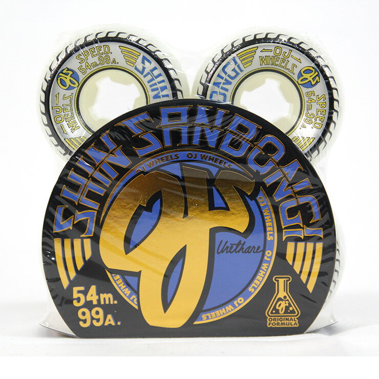 スケボード ウィール オージェイ OJ WHEELS PRO SHIN SANBONGI 99A 54mm スケートボード 3