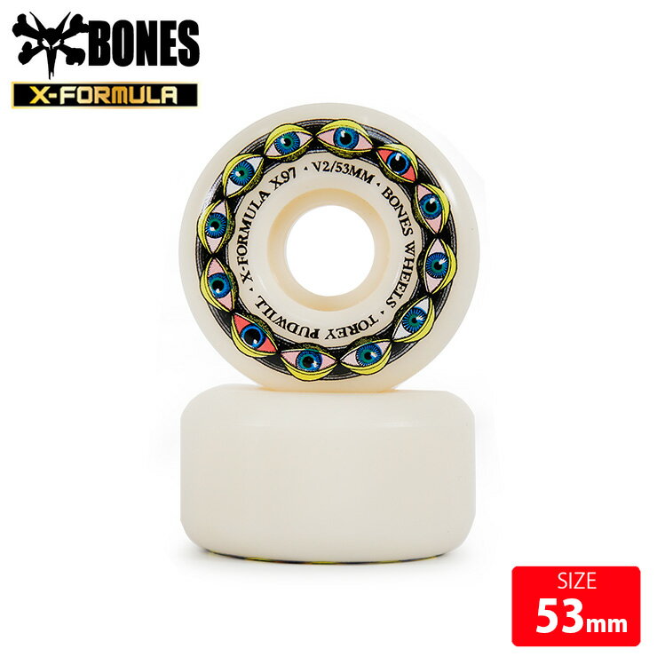 ボーンズ ウィール BONES WHEEL X-FORMULA PUDWILL FRYING EYES V2 97A 53mm SKATEBOARD スケートボード