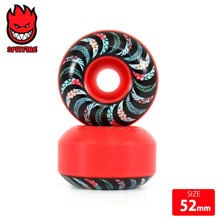 スケボー ウィール スピットファイヤー SPITFIRE WHEEL F4 99D FLORAL CLASSIC 52m...