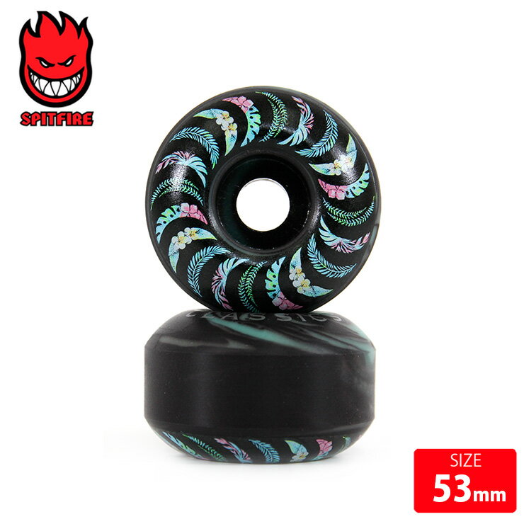 Rakuten - スケボー ウィール スピットファイヤー SPITFIRE WHEEL F4 99D FLORAL CLASSIC SWIRL 53mm スケートボード SKATEBOARD