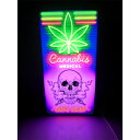 【LEDデザインライト】VAPE SHOP 電子タバコ Cannabis スカル アメリカン雑貨 ネオン風 レトロ 看板 インテリア 雑貨 置物◆Lサイズ-1◆
