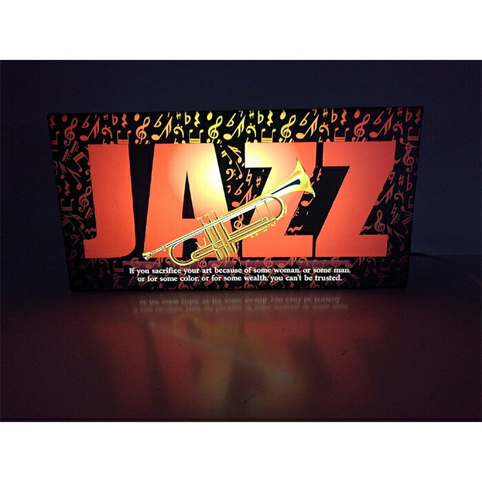 【LEDデザインライト】JAZZ ジャズ ジャズバー ジャズバンド バー　ライブバー カフェ サックス アメリ..
