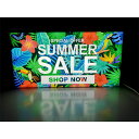 【LEDデザインライト】SUMMER SALE サマーセール SUMMER サマー 夏 バーゲン バーゲンセール アパレルショップ アメリカン雑貨 看板 インテリア 雑貨 置物◆Lサイズ-2◆