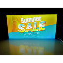 【LEDデザインライト】SUMMER SALE サマーセール SUMMER サマー 夏 バーゲン バーゲンセール アパレルショップ アメリカン雑貨 看板 インテリア 雑貨 置物◆Lサイズ-3◆