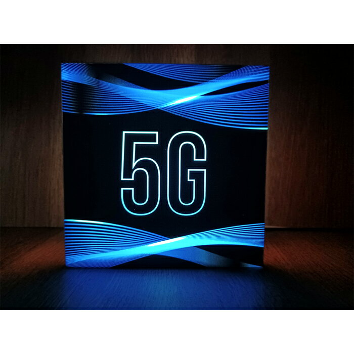Rakuten - 【LED2wayデザインライト】 5G 通信 5G未来・新時代 ネオン ネオン風 店舗 看板 インテリア 雑貨 置物◆250サイズ◆
