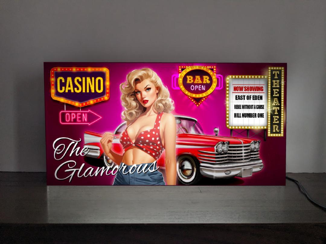 商品情報 サイズ 縦20センチ×横40センチ×厚み7センチ 材質 本体アクリル製 印刷フィルム 裏板アルミ複合板色 カラー色商品説明 USBコネクタ(コード線約1M)・AC100V差込みアダプター付属となっております。 USBコネクタでパソ...