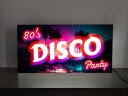 【Mサイズ 文字変更無料】DISCO ディスコ ダンスミュージック ダンスパーティー クラブ ユーロビート 昭和レトロ プレゼント 店舗 自宅 屋台 キッチンカー パーティー イベント テーブル カウンター サイン ランプ 照明 看板 置物 雑貨 ライトBOX 電飾看板 電光看板