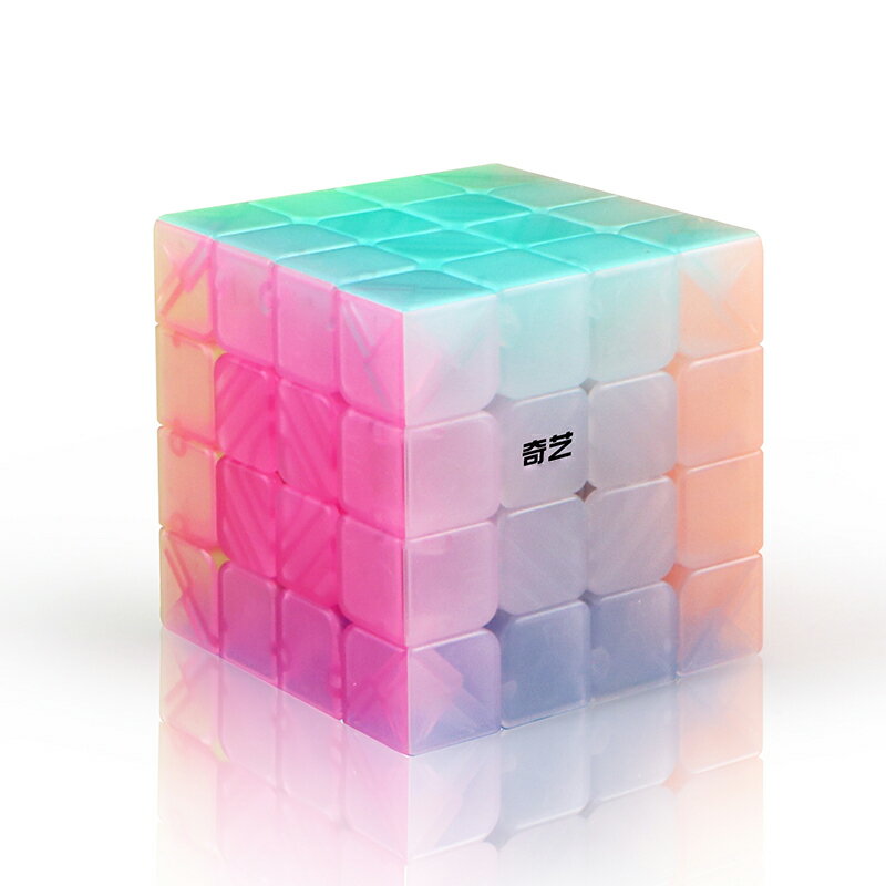 【正規販売店】 QiYuan S Jelly Cube Edition 4x4x4 ステッカーレス ルービック キューブ Stickerless おすすめ 1