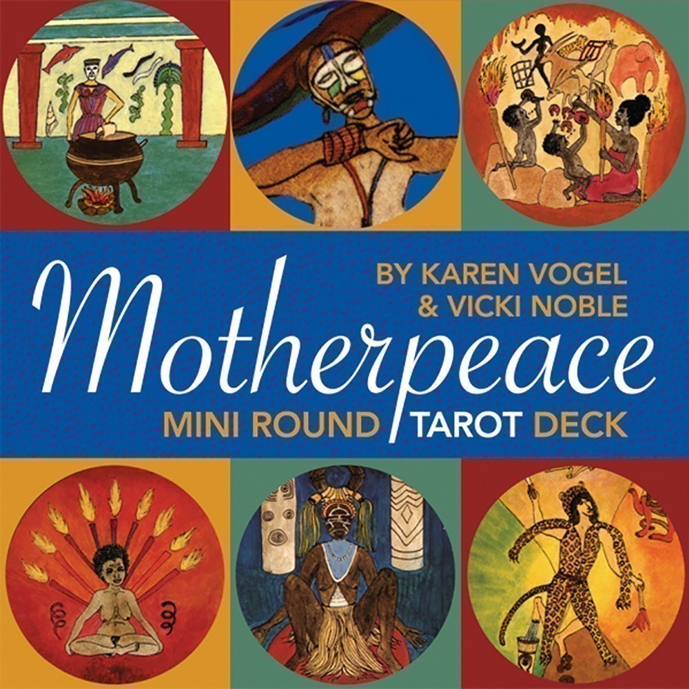  US Games Systems ミニマザーピースラウンドタロットデッキ Mini Motherpeace Round Tarot Deck タロット オラクル 占い おすすめ