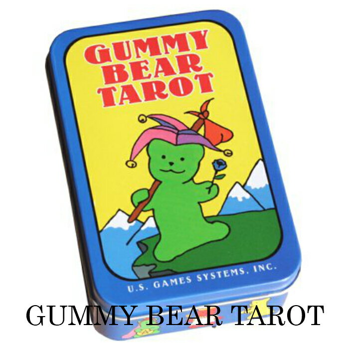 【正規販売店】 【安心保証】 タロットカード タロット グミベア 缶入り ポケットサイズ Gummy Bear Tarot 占い