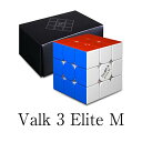 【正規販売店】【1年間保証】 QiYi Valk3 Elite M ステッカーレス 2019年新作3x3x3 磁石内蔵 ルービックキューブ スピードキューブ TheValk その1