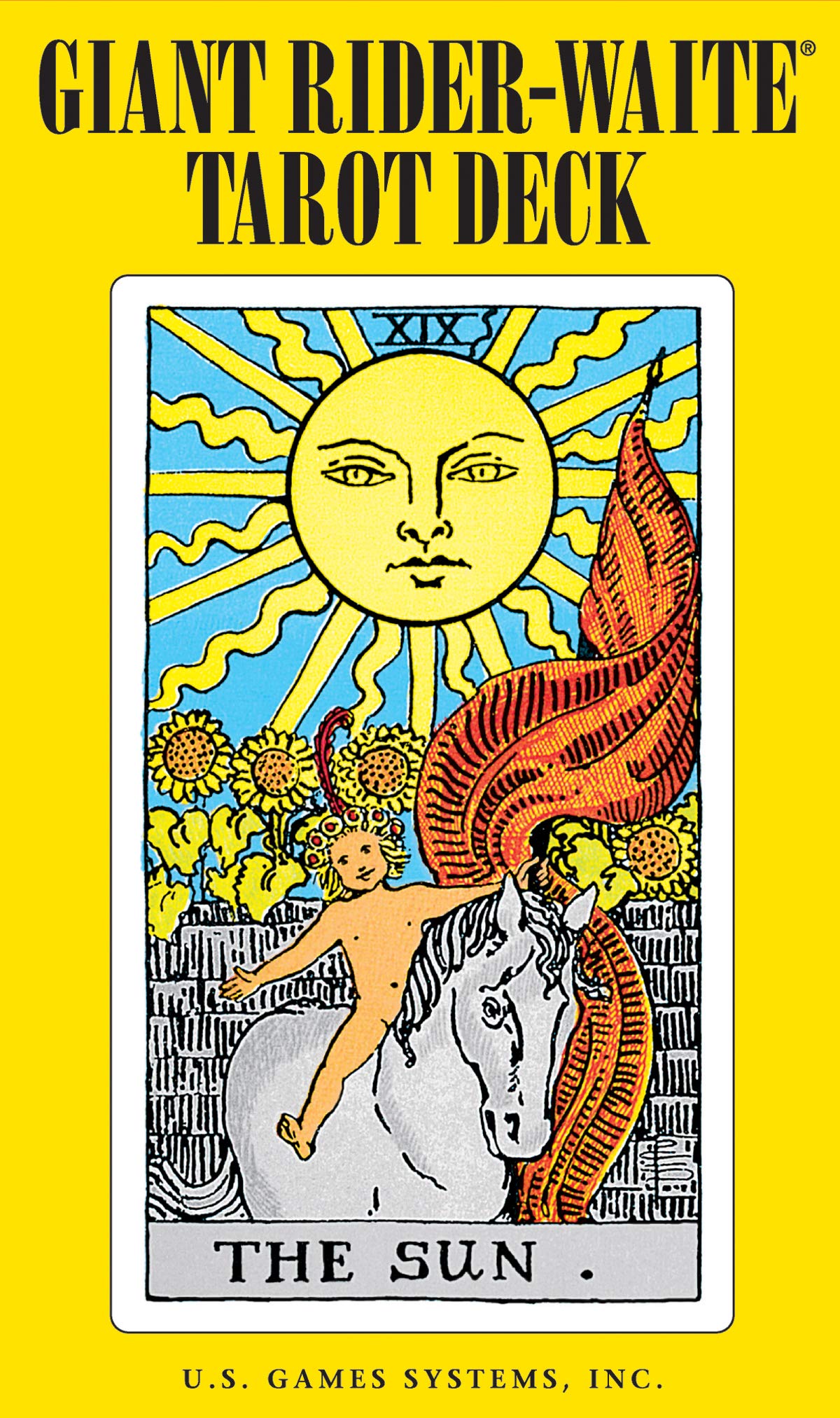 yK̔Xz ySۏ؁z WCAg C_[ EFCg ^bg Giant Rider-Waite Tarot Deck ^bg 肢 US Games Systems