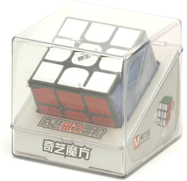 【正規販売店】CuberSpeedQiYiMS3x3磁気ブラックスピードキューブQiyiMofanggeM3x3x3マジックキューブおすすめ